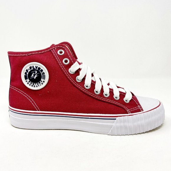 P.F. Flyers Other - PF Flyers Center Hi Reiss FRC Red White Mens Retro Sneakers MC1001RD